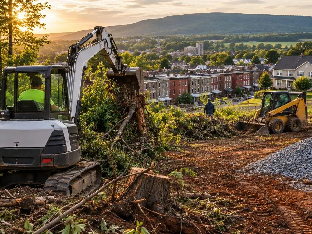 Land Clearing in Allentown, PA